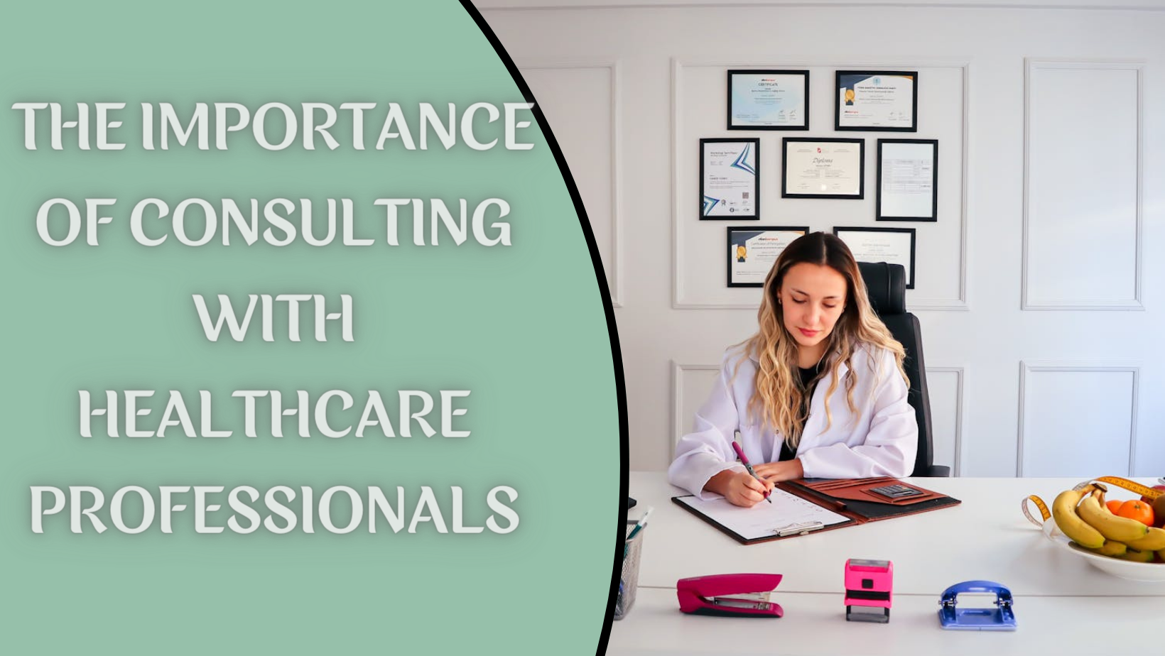 The Importance of Consulting with Healthcare Professionals